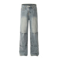 American-style streetwear harem pants Structural Panel Baggy Streetwear Denim Bottoms
