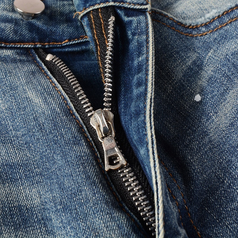 Men Trendy Jeans Pure cotton high quality