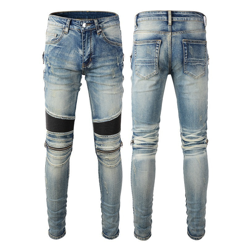 Men Trendy Jeans Pure cotton high quality