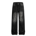 American-style streetwear harem pants Curved Stitch Panel Relaxed Bottoms