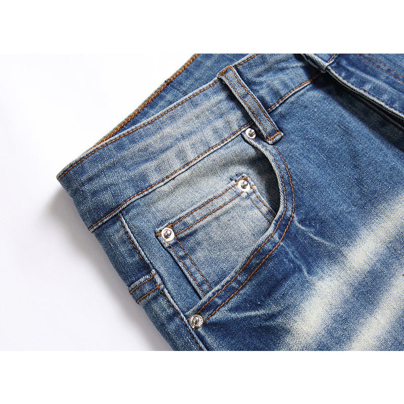 AMIRI Jeans High-quality distressed pure cotton