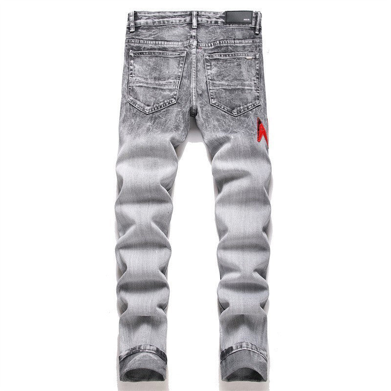 AMIRI Jeans High-quality distressed pure cotton
