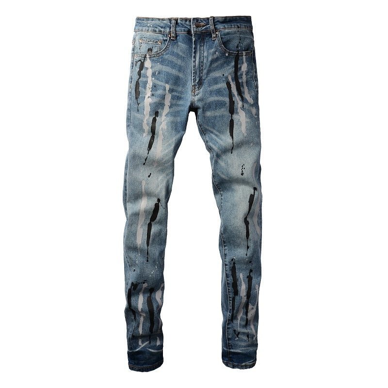 Men Trendy Jeans Pure cotton high quality