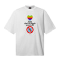 Saint Michael T Shirts Simple Aesthetic Rainbow Heart Typography Red Ban Mark Streetwear Artwork