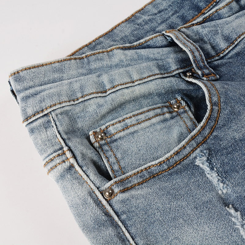 Men Trendy Jeans Pure cotton high quality