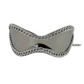 Trendy punk glasses y2kretro chain
