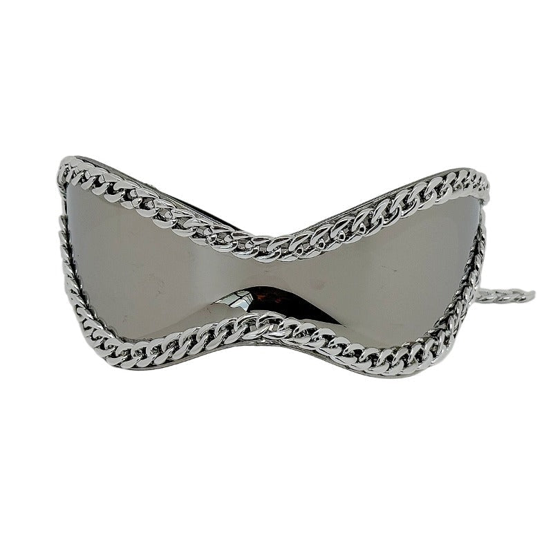 Trendy punk glasses y2kretro chain