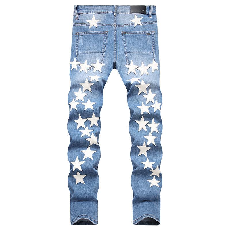 AMIRI Jeans High-quality distressed pure cotton