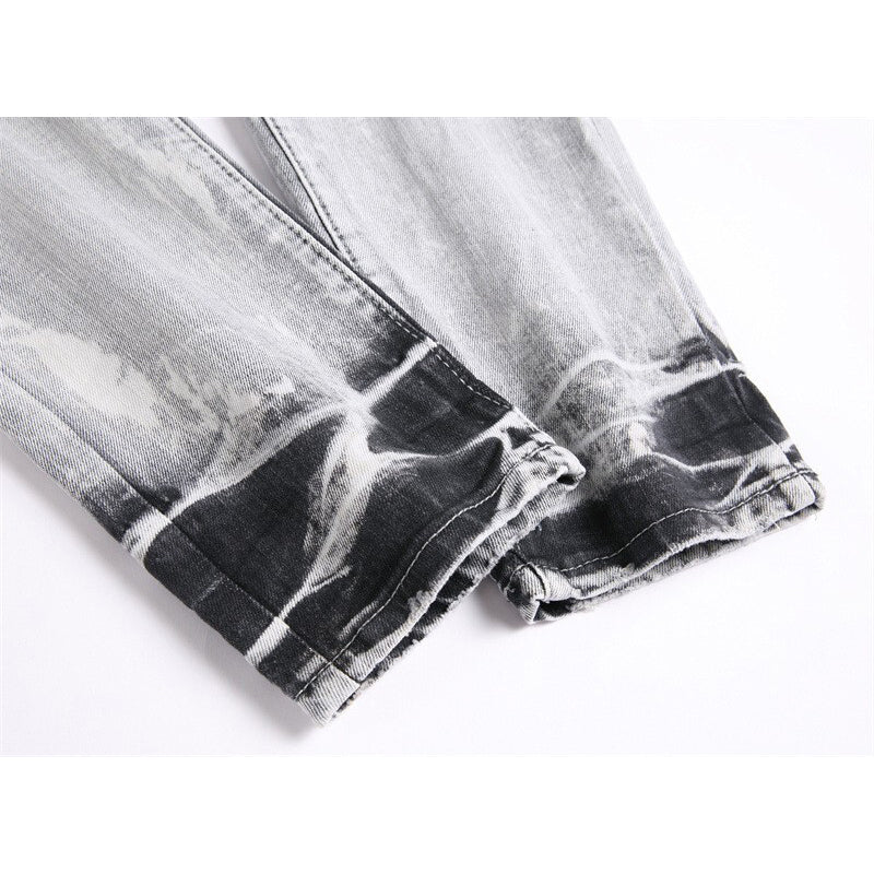 AMIRI Jeans High-quality distressed pure cotton