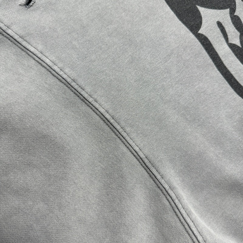 Unisex Vintage Hoodie Saint West Coast Chopper Limited Edition Washed & Distressed Hoodie â€?Featuring multi-zone handcrafted distressing and a heavyweight fabric with an enzyme-milled, faded wash finish.