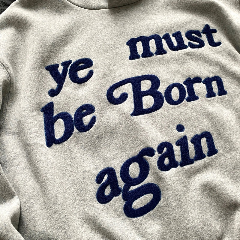 Unisex Vintage Hoodie   CPFM01 Model # CPFM Ye Must Be Born Again