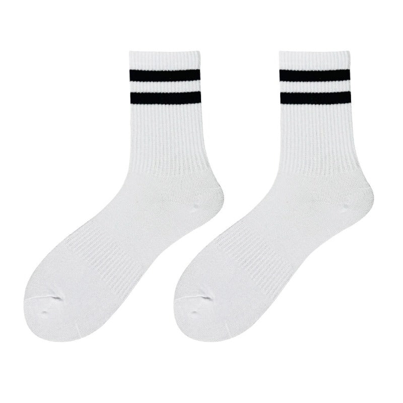 Men socks pure color