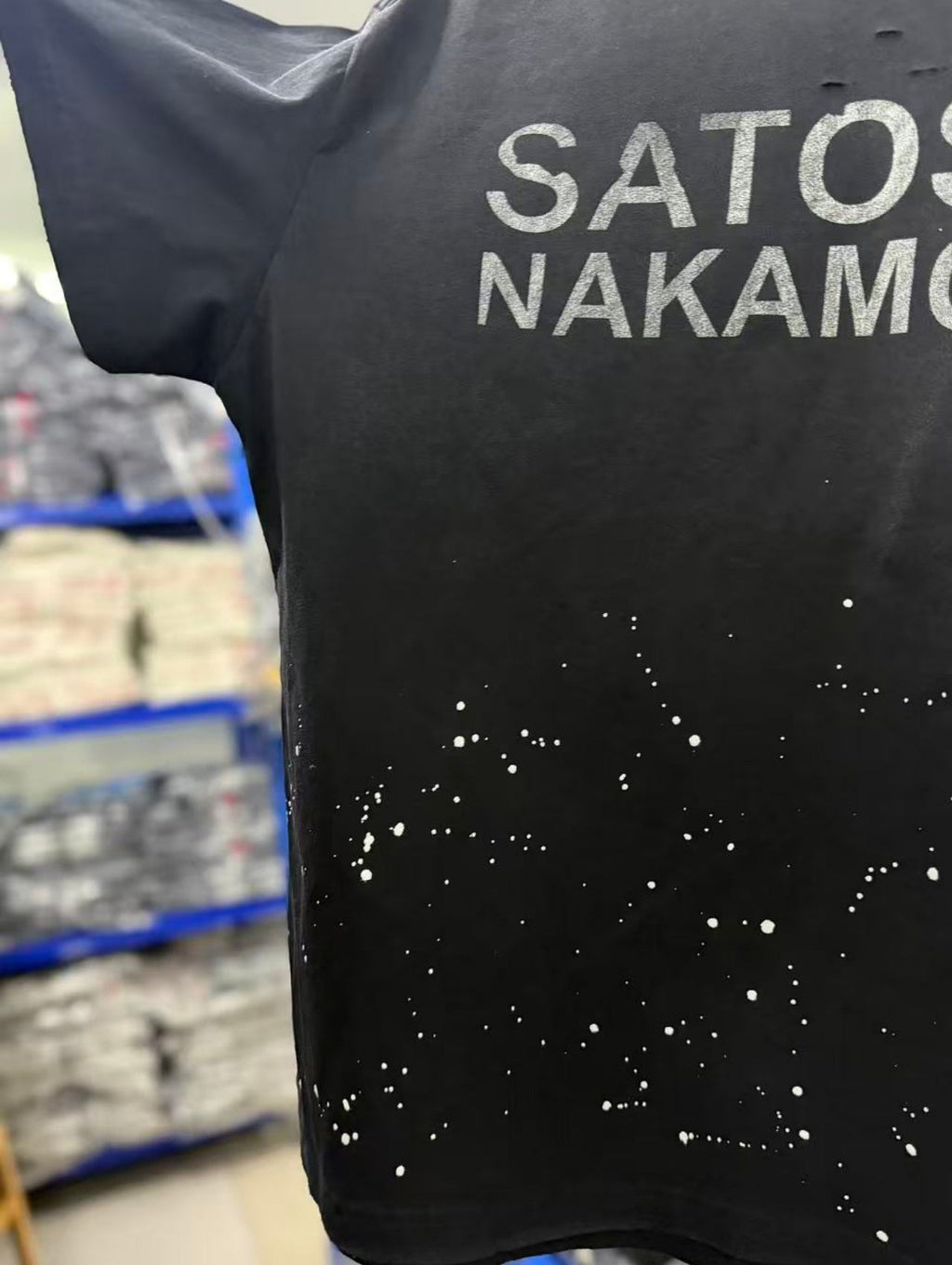Satoshi Nakamoto t shirt High-quality heavyweight streetwear with a vintage, distressed aesthetic.