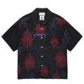 GUILTYPARTIES TIGER Shirts WOLF'S HEAD Spider Eyes, Hawaiian Short Sleeve Shirt Men