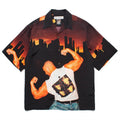 GUILTYPARTIES TIGER Shirts 23AW Kowajiro, 8th Anniversary Photography Hawaiian Short Sleeve Shirt Men