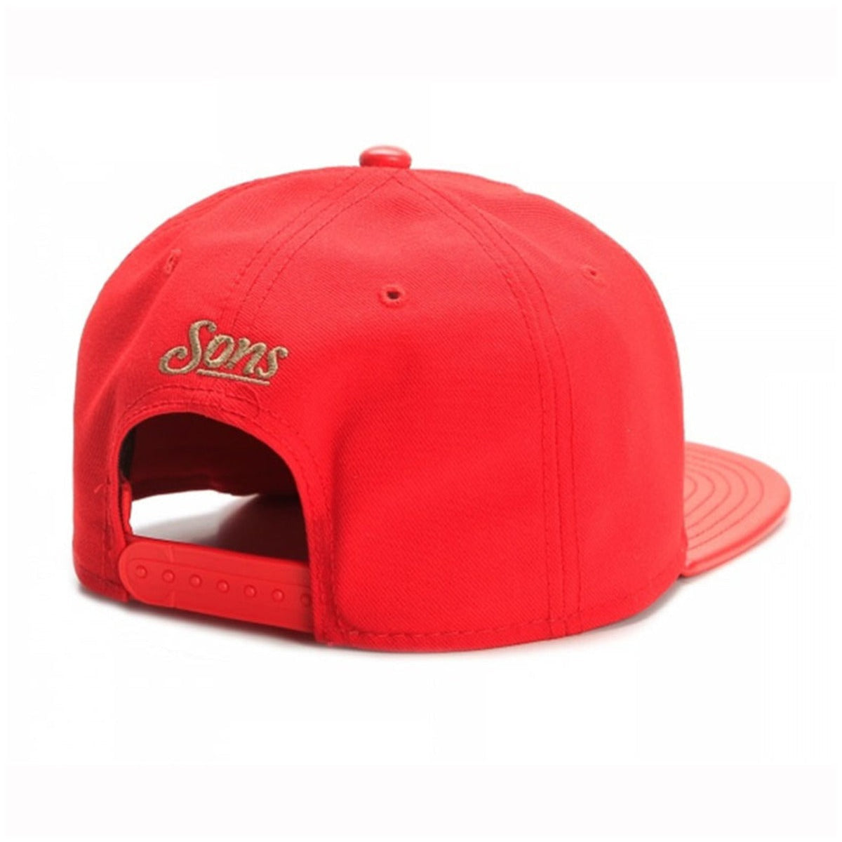 Trendy flat brimmed snapback hatsletterc adjustable