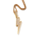 Jewelry Necklace T-Square Lightning Style Pendant lightning Spectrum St. Valentine's