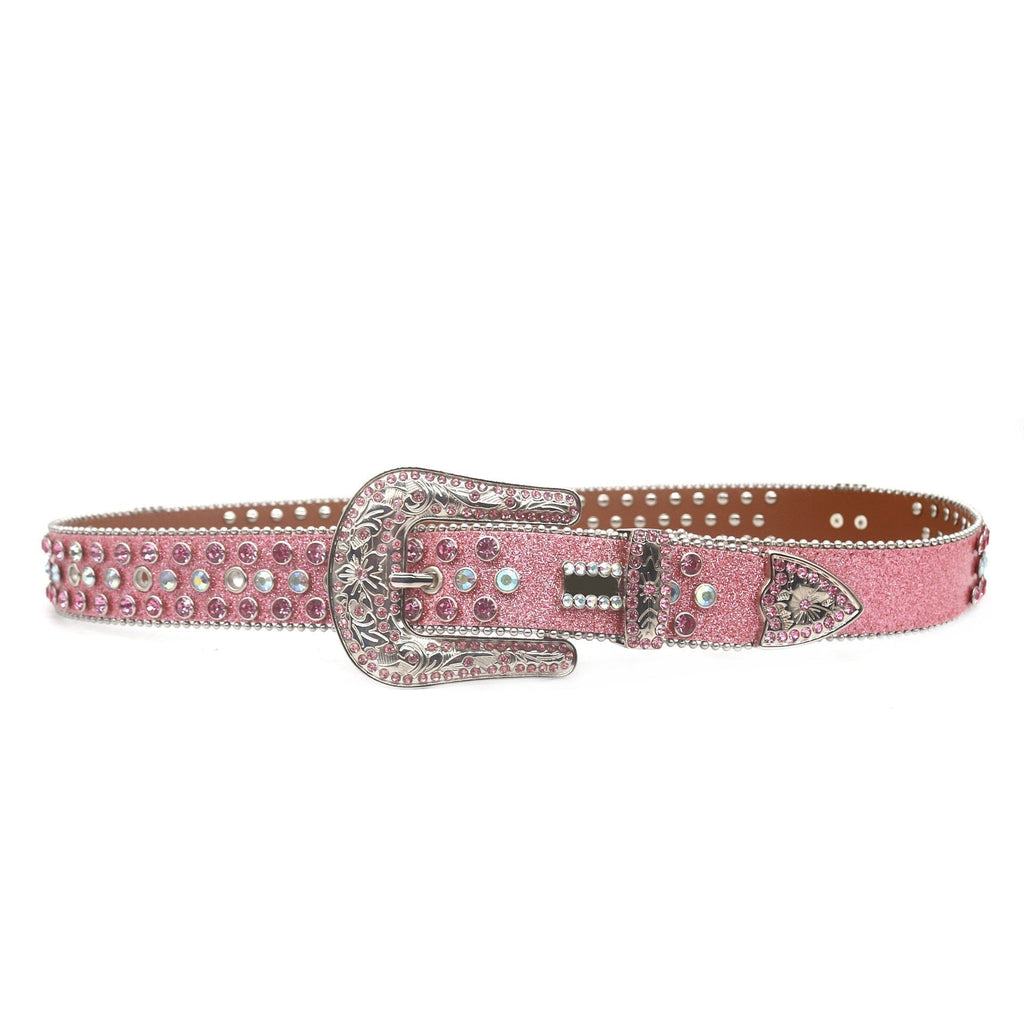 Hip-hop punk rhinestone belt sparkling diamond punk style