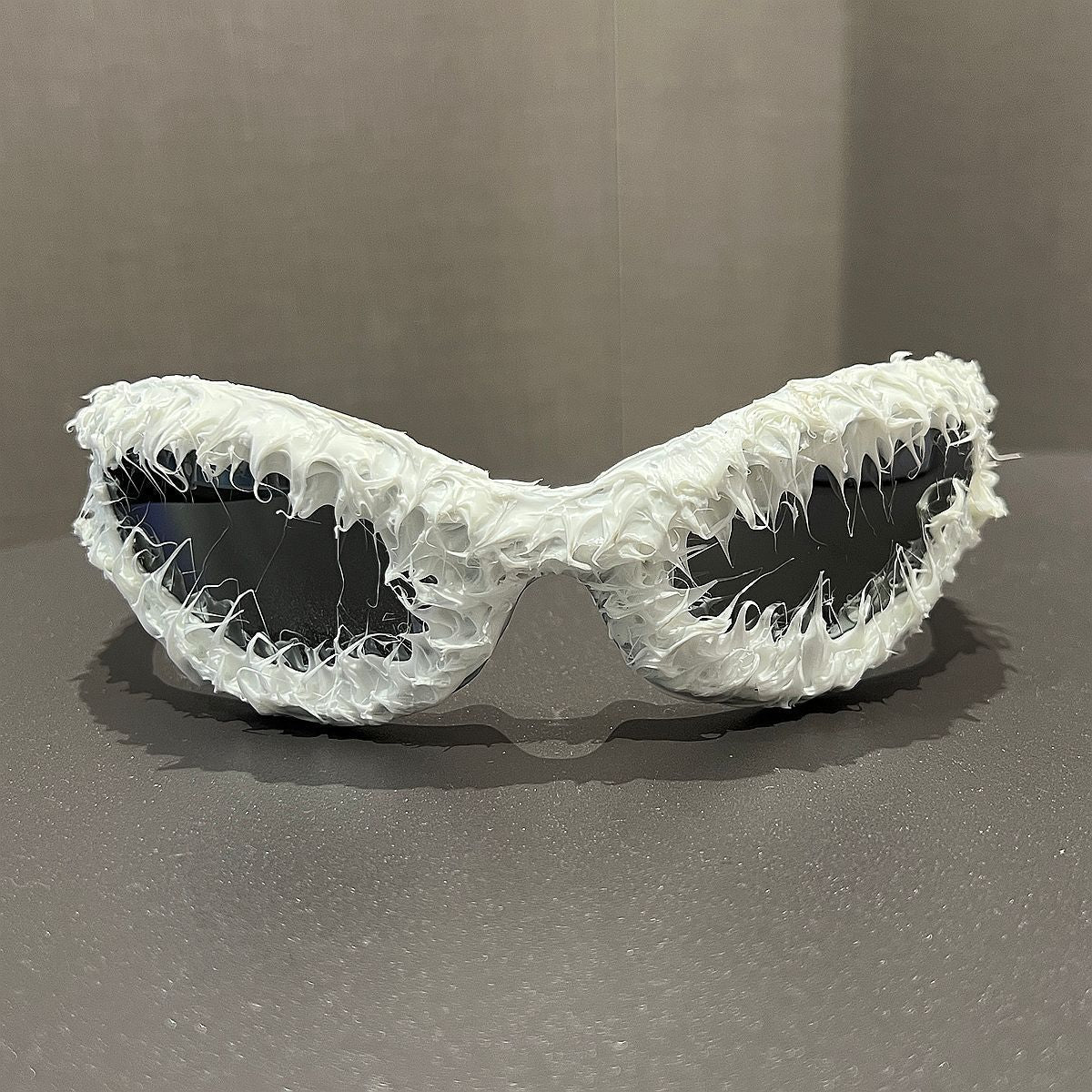 Trendy punk glasses cat eye retroy2kburr