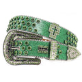 Hip-Hop Punk Rhinestone Belt