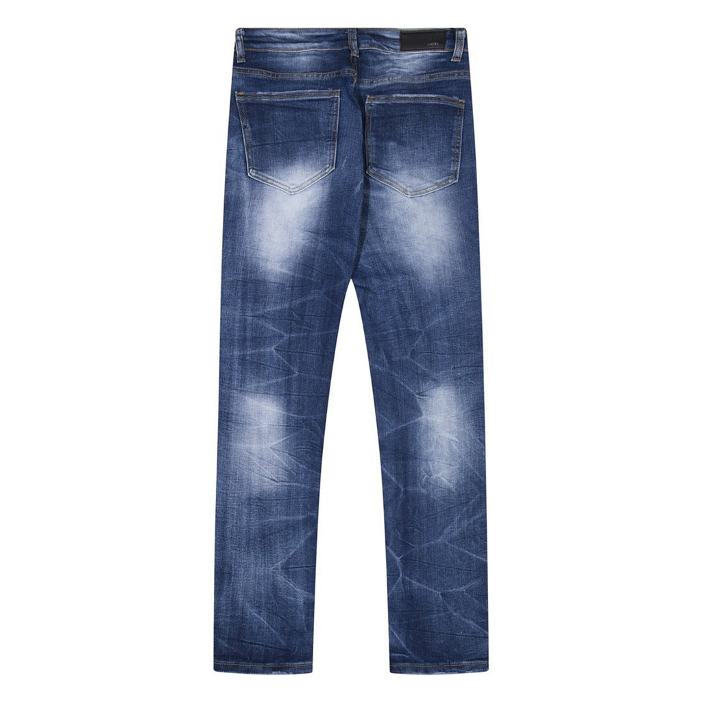 AMIRI Jeans Slim Fit Stretch Ripped Jeans