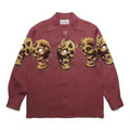 GUILTYPARTIES TIGER Long sleeved shirt 56TATTOO STUDIO Skull Hawaiian long-sleeved shirt for men and women