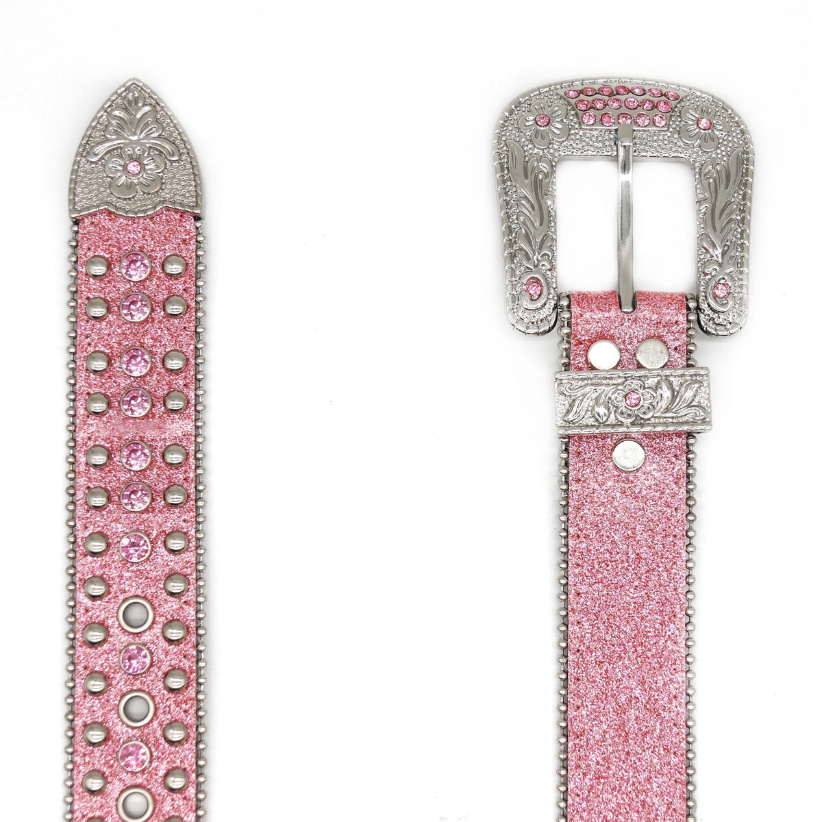 Hip-hop punk rhinestone belt easiest for matchins