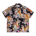 GUILTYPARTIES TIGER Shirts 22SS Flower and Tiger Print Loose Hawaiian Short Sleeve Shirt Men