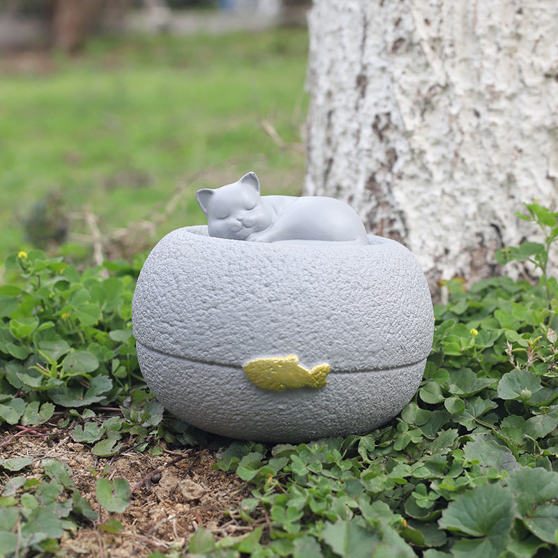 Pet Grave Marker Pet Funeral Memorial Urn Cat Dog Urn Storage Container Sacrifice Sacrifice Supplies
