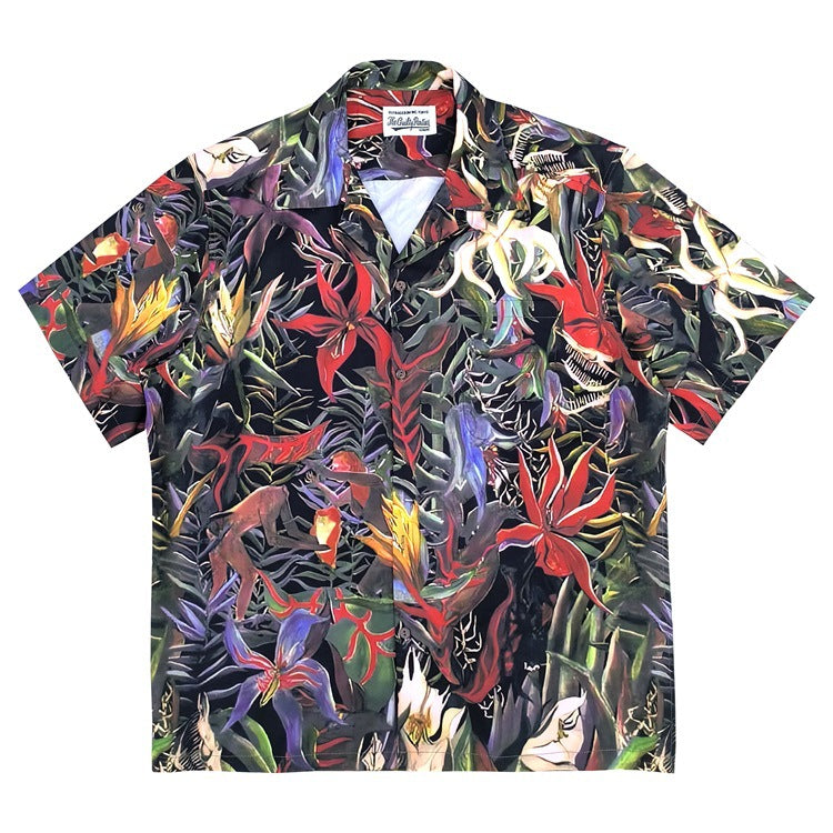 GUILTYPARTIES TIGER Shirts Hellflower, Motionless King, Hellgirl Classic Hawaiian Shirt
