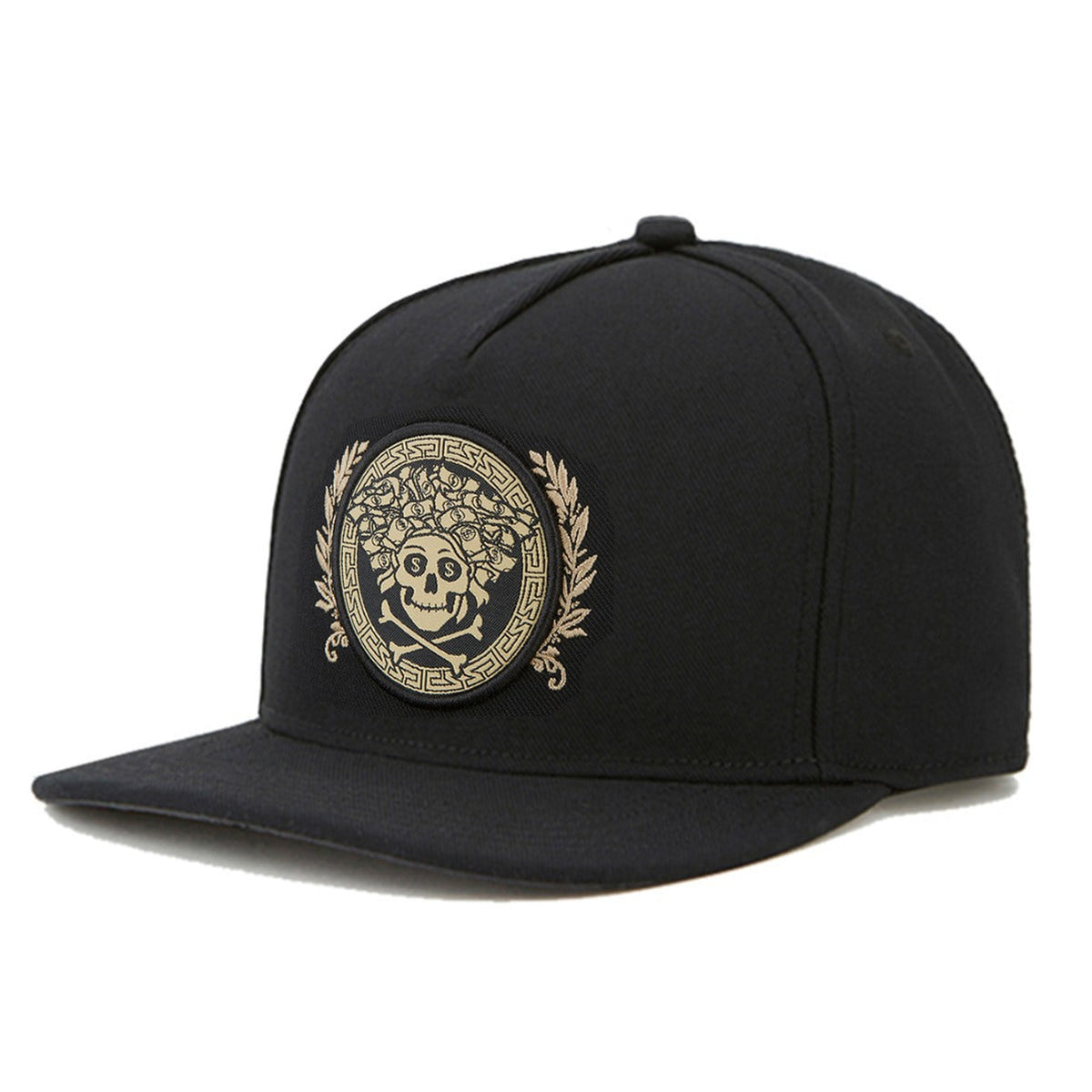 Trendy flat brimmed snapback hatsshade