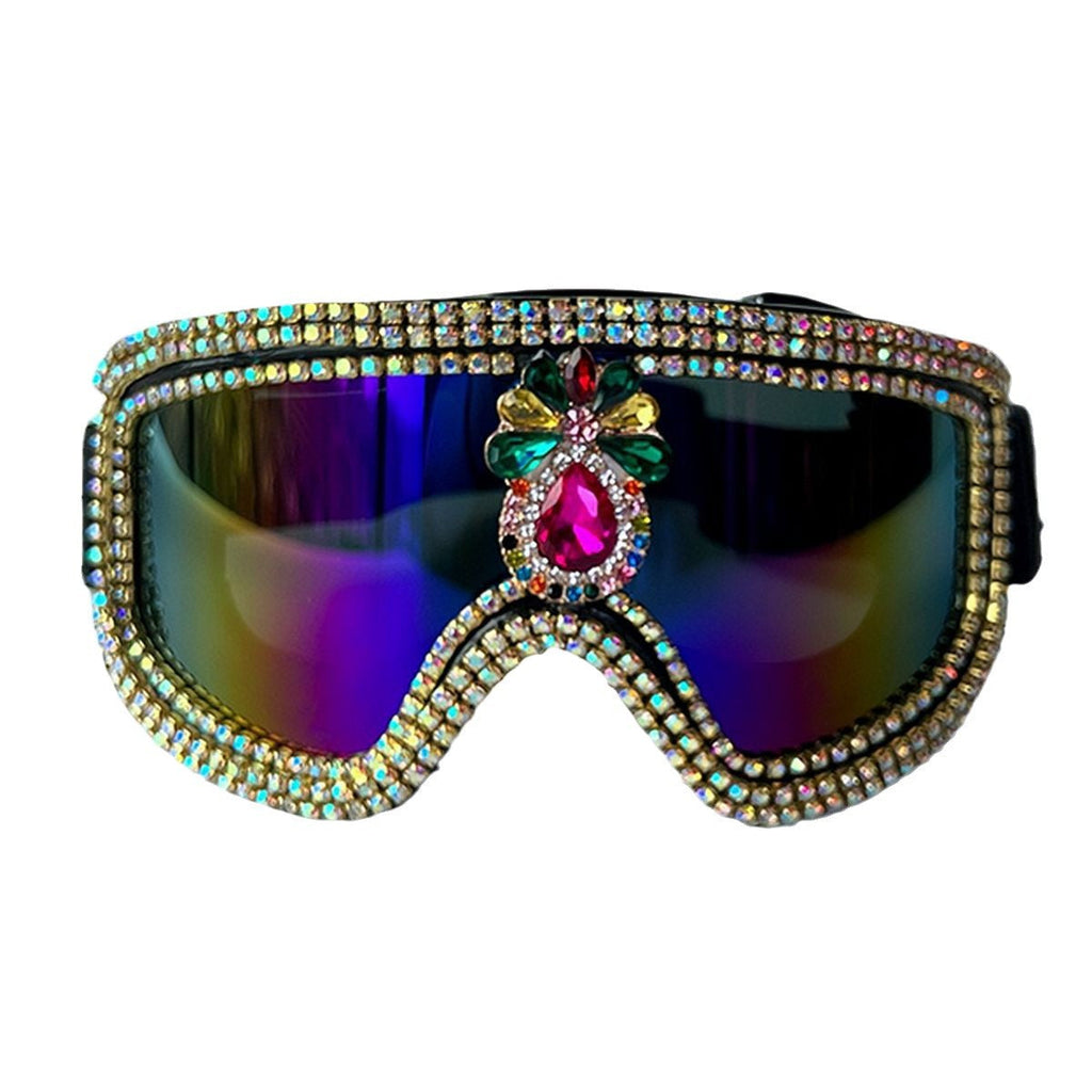 Trendy punk glasses windproof eye protection