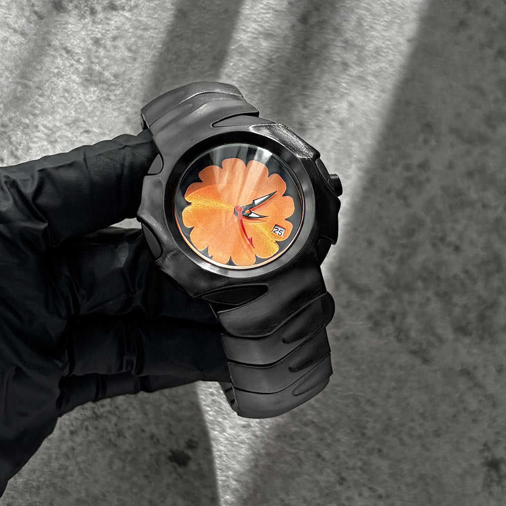 Men's watches y2k special-shaped blade original design waterproof