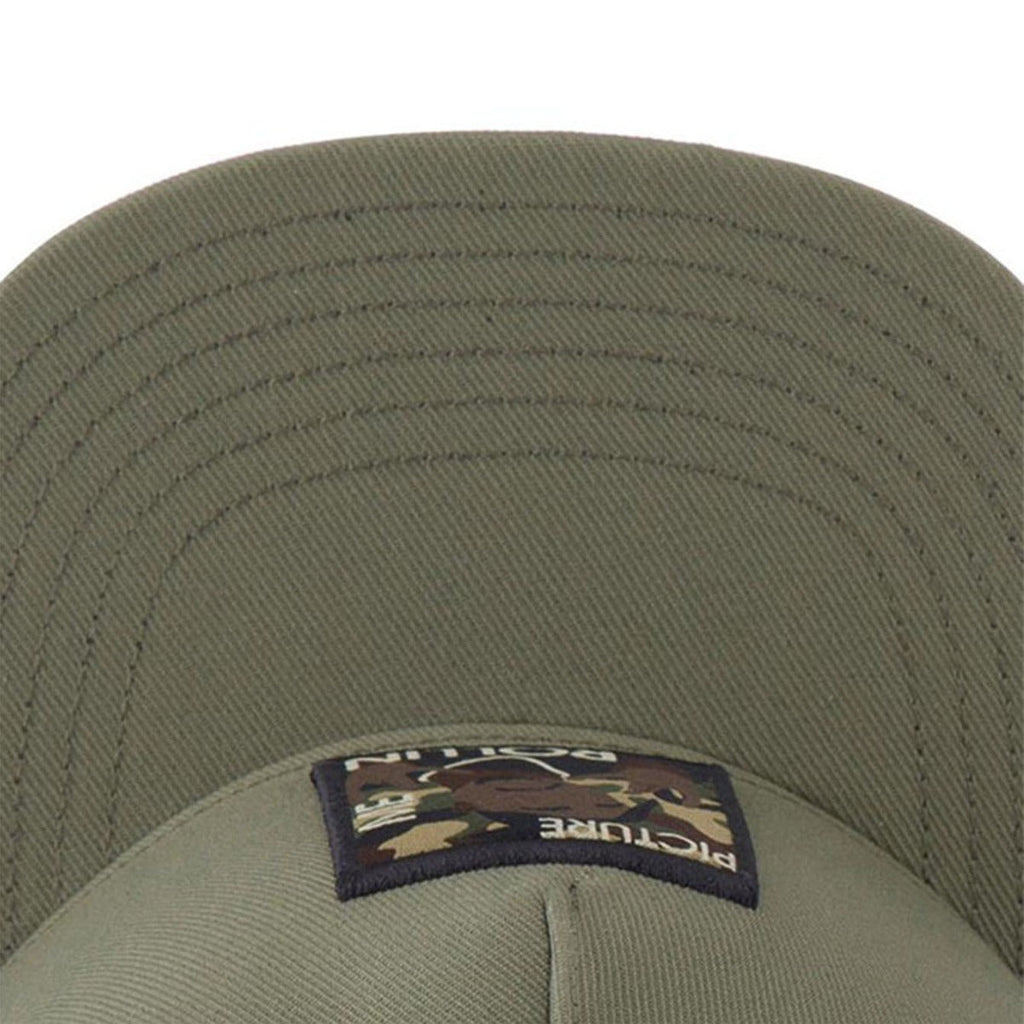 Trendy flat brimmed snapback hatspicture rollin army green shade