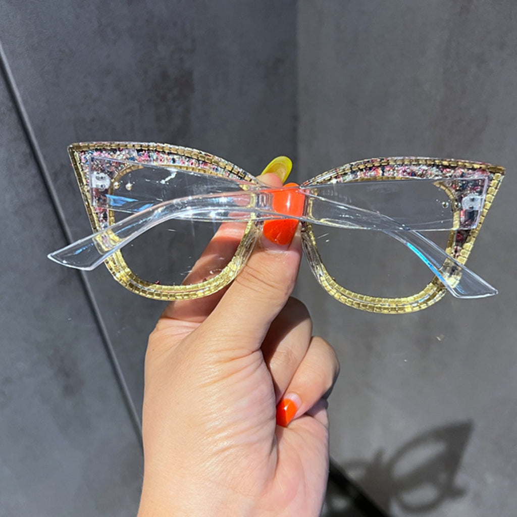 Trendy punk glasses gravel