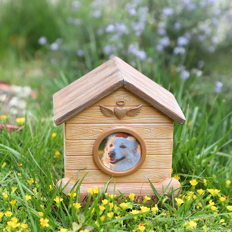 Pet Grave Marker Pet Funeral Ashes Storage Box Cat Dog Cremation Burial Memorial Box