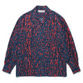 GUILTYPARTIES TIGER Long sleeved shirt 24AW new striped, leopard print Hawaiian rayon long-sleeved shirt men