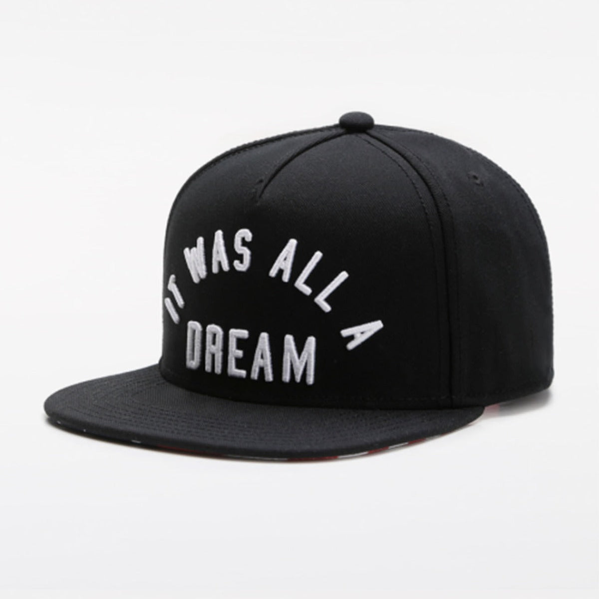 Trendy flat brimmed snapback hatsLetter Embroidery