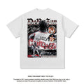 Nba T Shirt Summer Basketball Print Short Sleeve T-shirt Top Men and Women High-quality pure cotton comfortable and trendy clothing