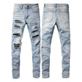 AMIRI Jeans Patch Ripped Slim Fit Slimming #1307