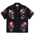 GUILTYPARTIES TIGER Shirts 22SS 56 TATTOO STUDIO Tattooed Skull, Short Sleeve Shirt