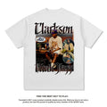 Nba Long Sleeve Shirt Nba T Shirt Clarkson Piston Basketball Star Printed Short Sleeve T-shirt High-quality pure cotton comfortable and trendy clothing