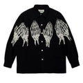 GUILTYPARTIES TIGER Long sleeved shirt, skeleton ghost hands and ghost claws, Hawaii men's and women's same long-sleeved shirt