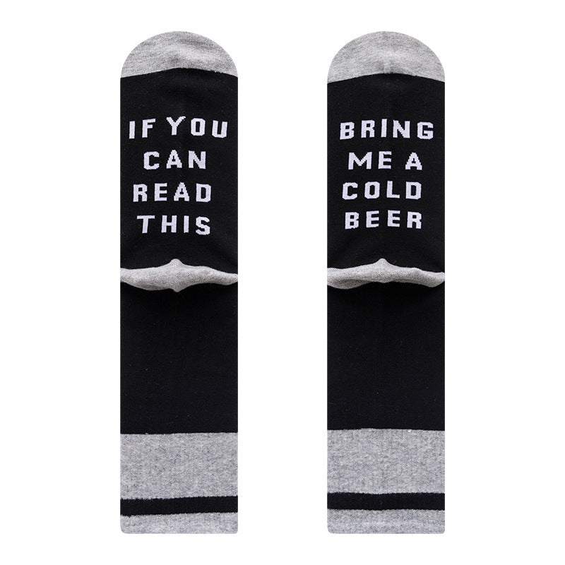 Men socks knee socks