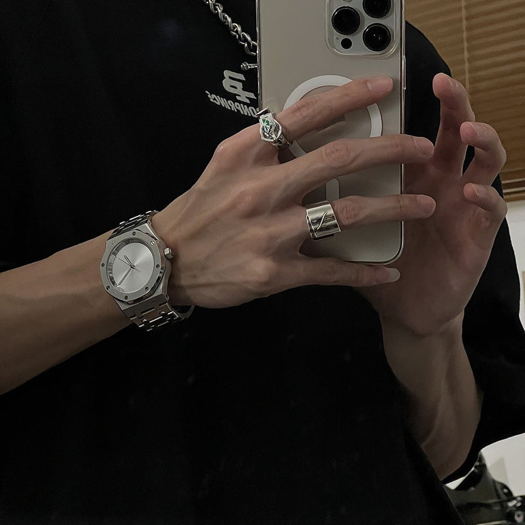 Men's watches luminous waterproof business sports