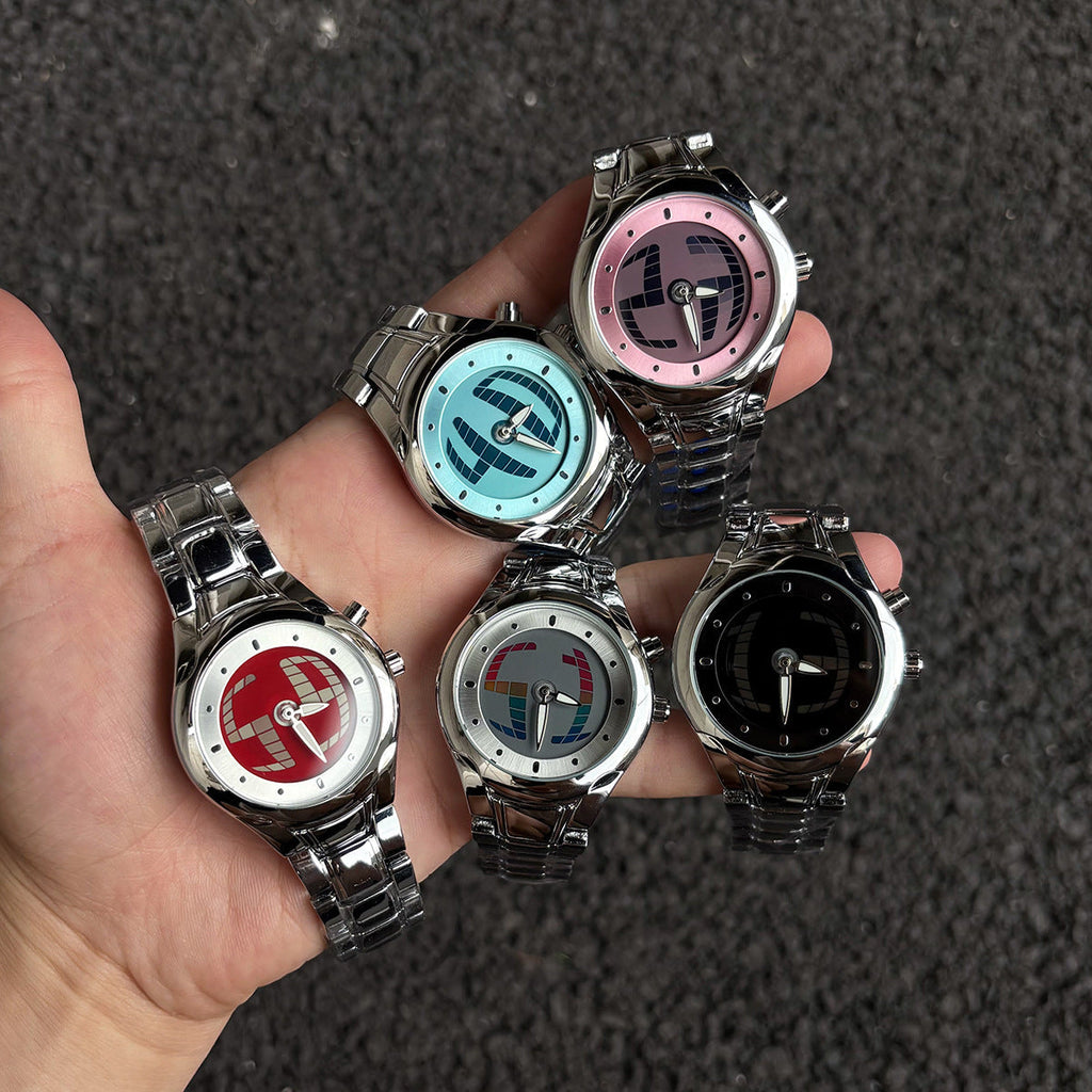 Men's watches y2k dynamic round digital display