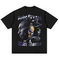 Nba T Shirt Kobe Commemorative Print Short Sleeve T-shirt Top Loose High-quality pure cotton comfortable and trendy clothing