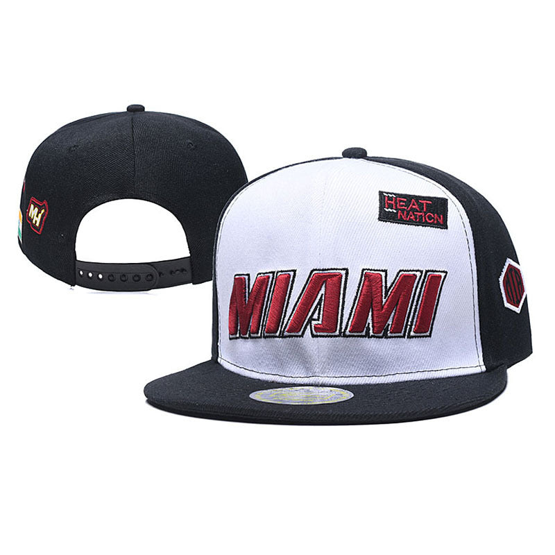 Trendy flat brimmed snapback hats