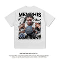 Nba T Shirt Short Sleeve T-shirt Top Loose Heavy Weight High-quality pure cotton comfortable and trendy clothing