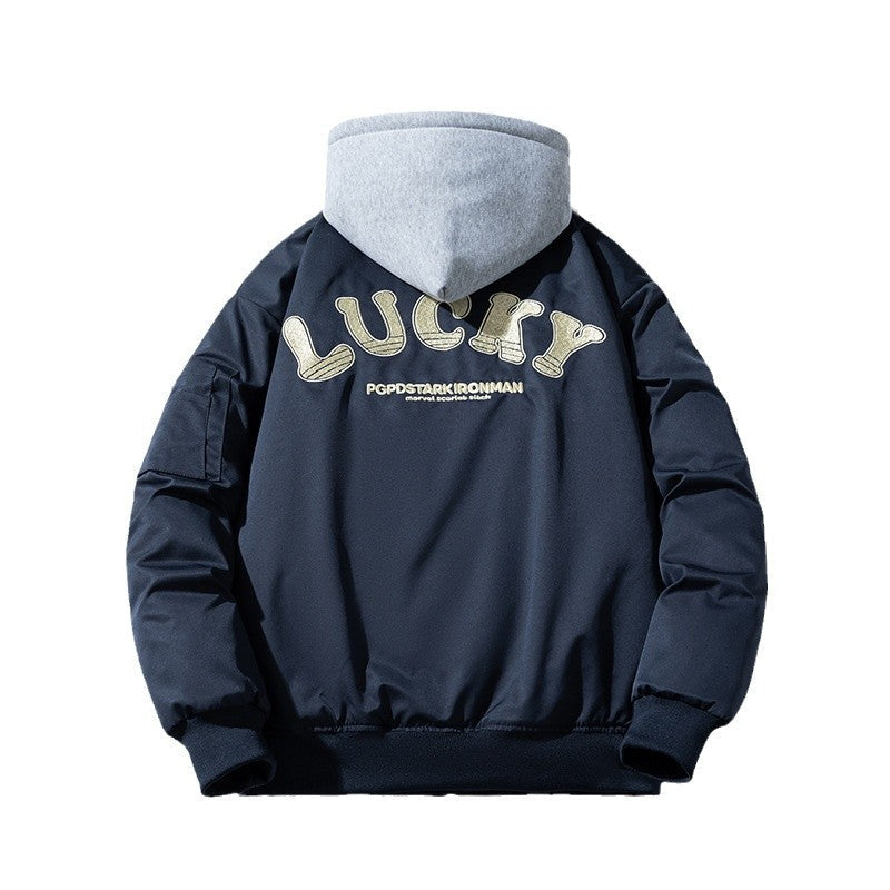 Mens Vintage Jackets Embroidered Jacket Jacket Padded Baseball Uniform